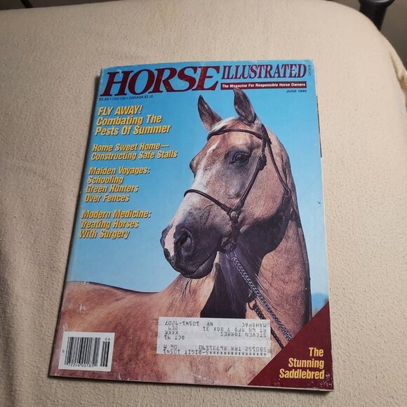 Horse Illustrated Mag. June 1990 William Shatner Saddlebred issue. Captain Kirk - Picture 4 of 7
